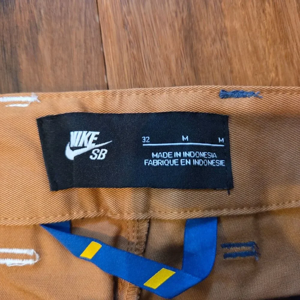 Nike SB Chino Prep Angel Pants Mens 32 Skateboarding Stretch DJ7605-201 NWT - Picture 7 of 12